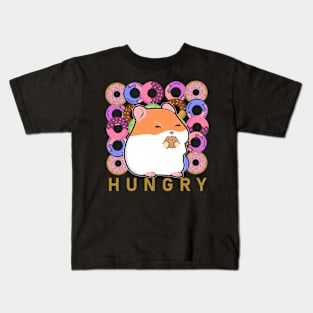 Hamster Donut Funny Kids T-Shirt